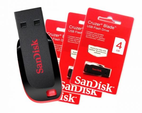 Pen Drive Sandisk — 4gb