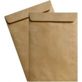 Envelope Kraft Pardo 17x25 Com 100 Unidades